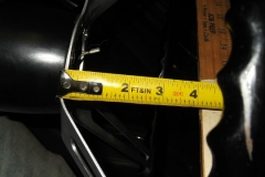 107 4.5in depth of wheel