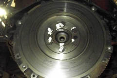 144 flywheel installed as removed and torqued with inspection paint
