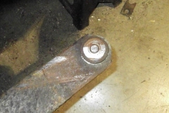 186 RH trailing arm had to be cut out