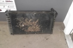 186 old radiator removed