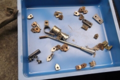 269 misc hardware found in floor