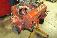 354 engine removed