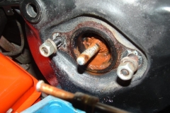 860 master cylinder was leaking into booster