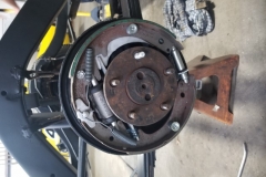 111 LR brake assembled
