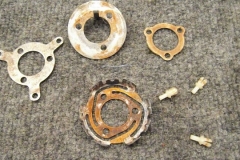 100 horn contact disassembled