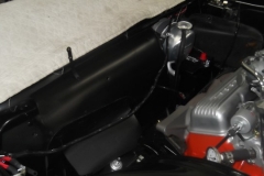 914 coolant expansion tank and battery installed
