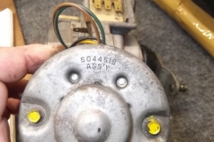 393 original wiper motor will be restored