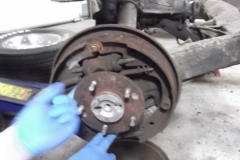 493 condition of brakes - solid rust