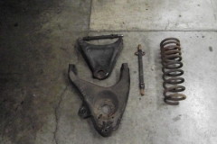 123 LH control arms disassembled