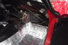 188 wiring ran for aftermarket audio