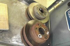 124 rotors removed and indexed
