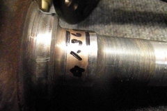 133 LR axle is worn at outer bearing
