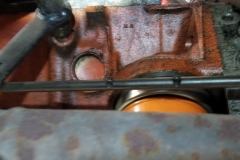 129 clutch push rod installed backwards and missing both anti rattle springs