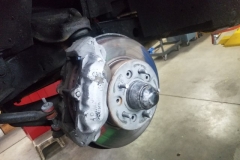 140 LF caliper leakign rotor has been replaced