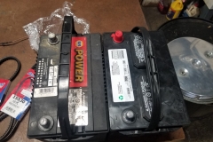 163 old battery at 460CCA vs new at 700