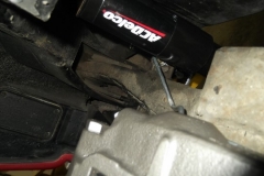 209 rear shocks and brake lines installed