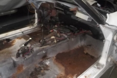 243 interior dash and trim all removed