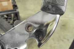 749 park brake handle cleaning