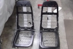 807 seat frames restored with new hardware