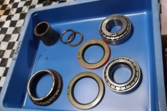 125 RH new bearings ready for set up