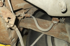 111 original style single crimp brake hoses at rear