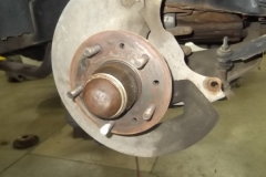 170 front rotors removed