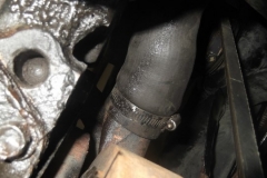 204 coolant leak may be coming from water pump