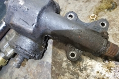 183 leaking steering gear box removed