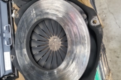 252 pressure plate with major heat marks