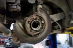 156 rear axles removed