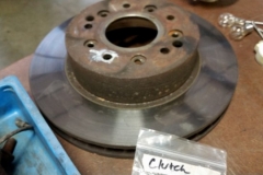 164 rear rotors removed