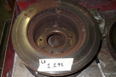 156 rear rotor measurement