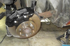 124 new RR brake assembly