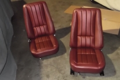 198 seat upholstery complete