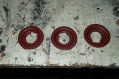 200 trim rings at rear storage bezels painted