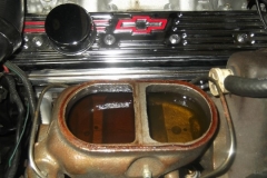192 brake fluid low in both - note the discolored front