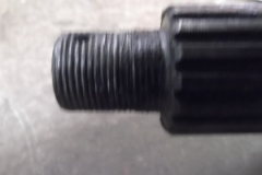 204 LH rear axle threads worn