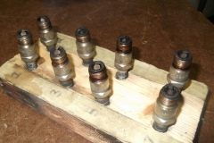 130 spark plugs removed