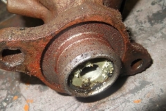 150 master cylinder shows sludge and heavy leaking will be replaced