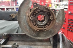 121 original park brake hardware rusted