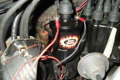 117 electronic ignition powered by incorrect side of ballast