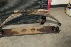 147 leaf spring and rear end support bar removed