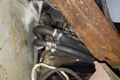 156 heater hose connections were leaking but are now fixed
