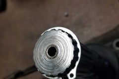 110 rear end yokes worn from rubbing center pin