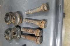 206 old leaf spring bushings and bolts