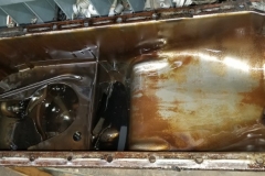156 oil pan removed