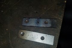 133 rear sway bar nut plates repaired