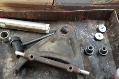 198 a arms disassembled ready for new bushings