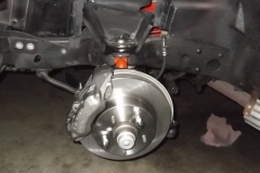 232 new caliper, rotor, shoes, hoses installed