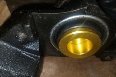 138 leaking new front caliper
